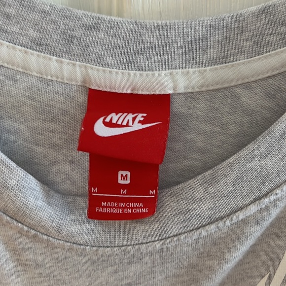 Nike Long Sleeve Grey Marled Size M - Picture 4 of 4